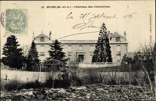 Ak Murs Maine et Loire, Chateau des Chatelliers
