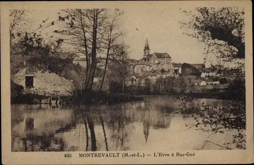 Ak Montrevault Maine et Loire, L'Evre a Raz-Gue