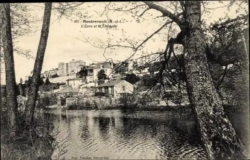 Ak Montrevault Maine et Loire, L'Evre, Le Chateau