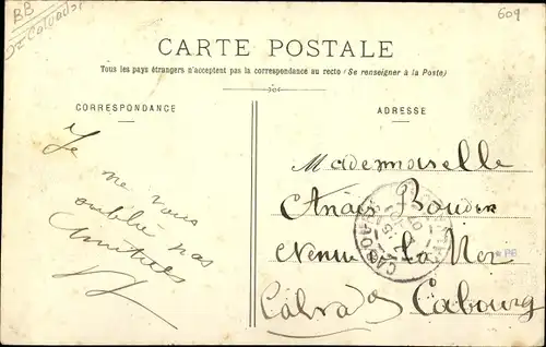 Ak Harcourt Calvados, La Roche Busnel