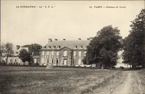 Ak Vassy Calvados, Le Chateau