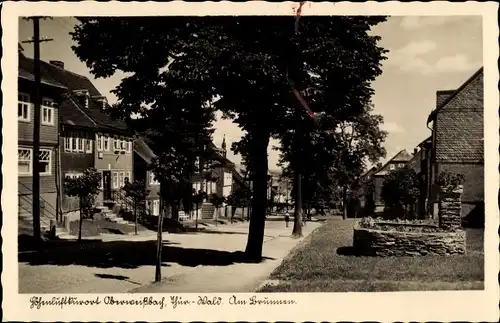 Ak Oberweißbach im Weißbachtal Thüringen, Am Brunnen