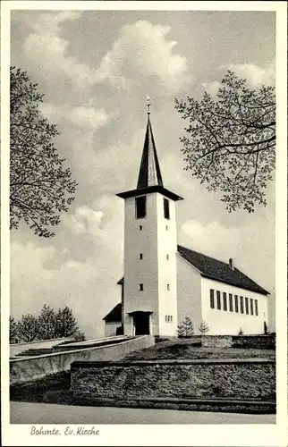 Ak Bohmte in Niedersachsen, Ev. Kirche