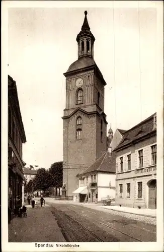 Ak Berlin Spandau, Nikolaikirche