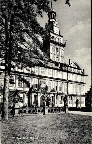 Ak Wolfenbüttel in Niedersachsen, Schloss