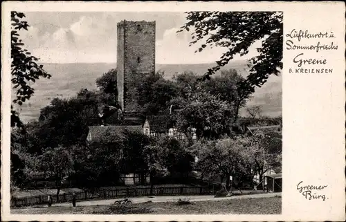 Ak Greene Einbeck in Niedersachsen, Burg