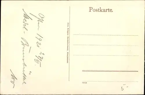 Ak Haseldorf in Holstein, Parkpartie