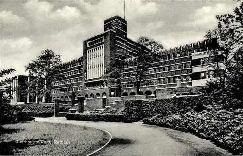 Ak Oberhausen im Ruhrgebiet, Rathaus