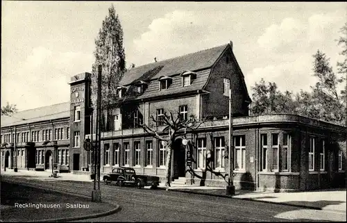 Ak Recklinghausen im Ruhrgebiet, Saalbau