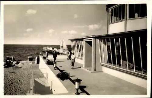 Ak Ostseebad Niendorf Timmendorfer Strand, Seebrücke