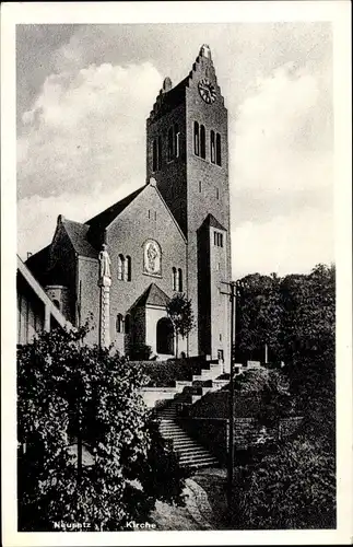 Ak Neusatz Bühl in Baden, Kirche