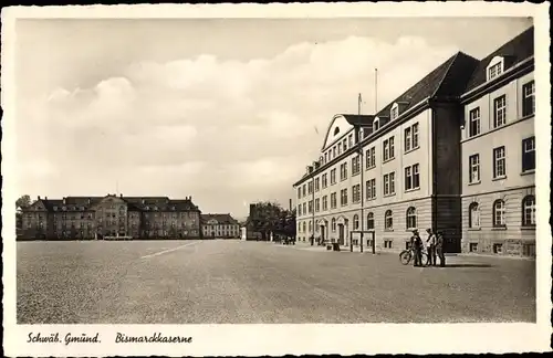 Ak Schwäbisch Gmünd in Württemberg, Bismarckkaserne