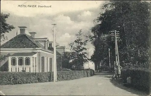 Ak Metslawier Friesland Niederlande, Voorbuurt