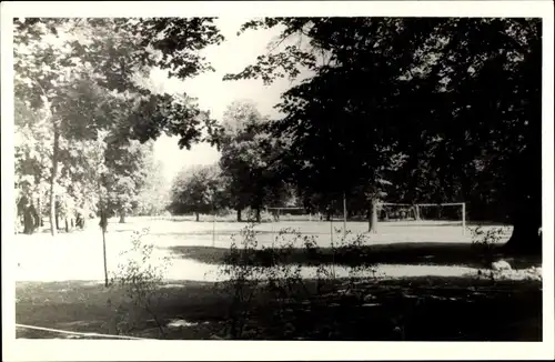 Foto Schwerstedt Am Ettersberg Thüringen, Fußballplatz, Anlage