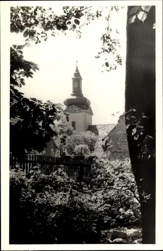 Foto Schwerstedt Weimarer Land Thüringen, Kirchturm