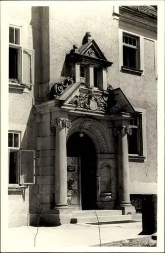 Foto Schwerstedt Weimarer Land Thüringen, Portal, Eingang