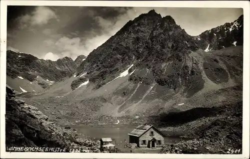 Ak Stubai in Tirol, Winnebachseehütte