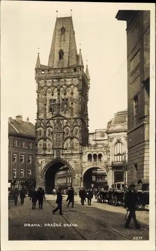 Ak Praha Prag Tschechien, Prasna Brana