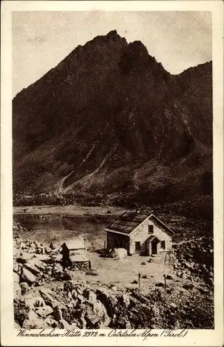 Ak Stubai Tirol, Winnebachsee Hütte