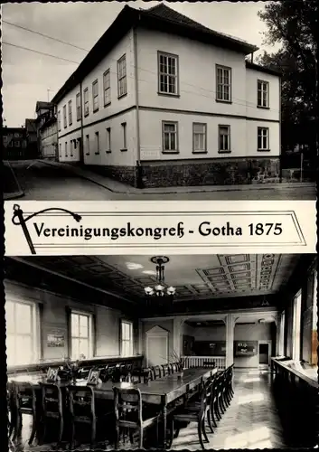 Foto Gotha in Thüringen, Vereinigungskongress 1875, Nationale Gedenkstätte Tivoli