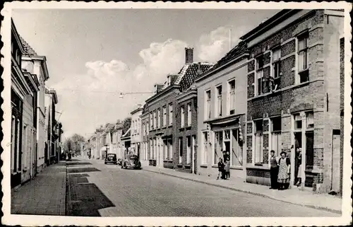 Ak Willemstad Nordbrabant Niederlande, Landpoortstraat