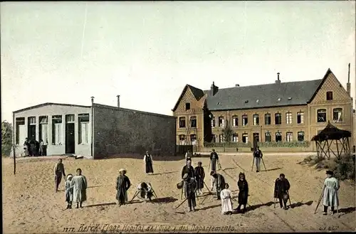 Ak Berck Plage Pas de Calais, Hopital de l'Oise