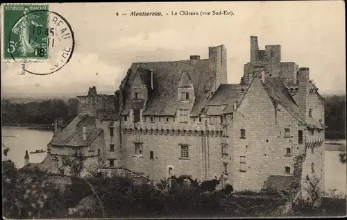 Ak Montsoreau Maine et Loire, Le Chateau