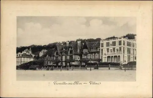 Ak Trouville sur Mer Calvados, Villas