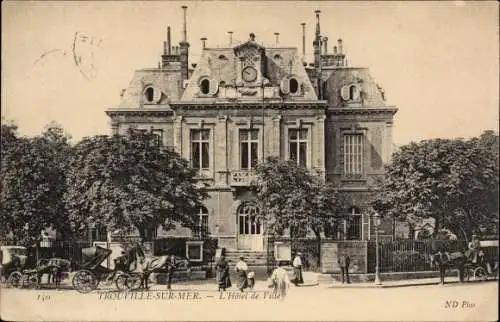 Ak Trouville sur Mer Calvados, L'Hotel de Ville