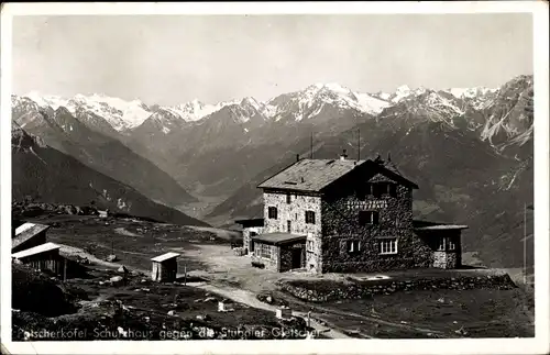 Ak Stubaital in Tirol, Schutzhaus, Gletscher