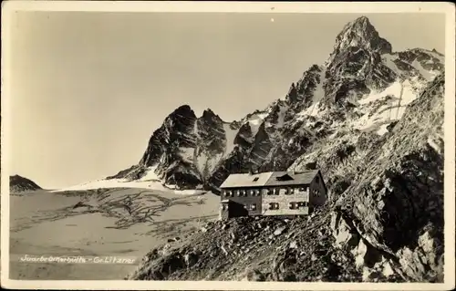 Ak Gaschurn in Vorarlberg, Saarbrücker Hütte