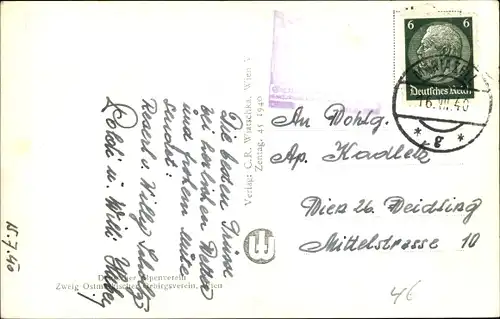 Ak Mariazell Steiermark, Terzelhaus, Gemeindealm