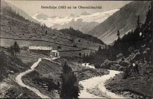 Ak Sulzbach in Oberösterreich, Berndlalpe im Obersulzbachtal