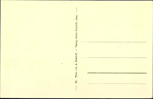 Ak Jena in Thüringen, Schillerkirche, 22.01.1790 Trauung Schiller und Lotte