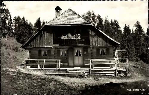 Ak Oberaudorf am Inn Oberbayern, Nusslberg Alm