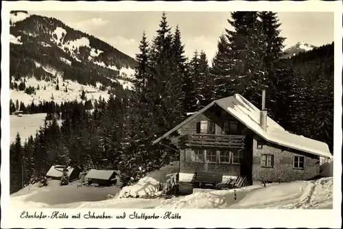 Ak Gunzesried Blaichach im Allgäu, Berghaus Edenhofer