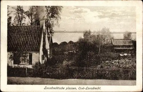 Ak Loosdrecht Nordholland Niederlande, Loosdrechtsche plassen