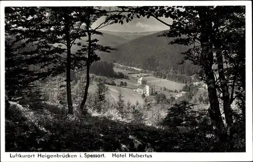 Ak Heigenbrücken im Spessart Unterfranken, Hotel Hubertus