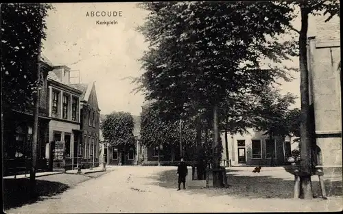 Ak Abcoude Utrecht Niederlande, Kerkplein