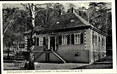 Ak Bad Dürkheim am Pfälzerwald, Waldgaststätte Forsthaus Kehrdichannichts