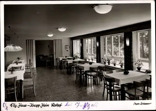 Ak Rothof Ellenberg in Baden Württemberg, Elly Heuss Knapp Heim, Innenansicht