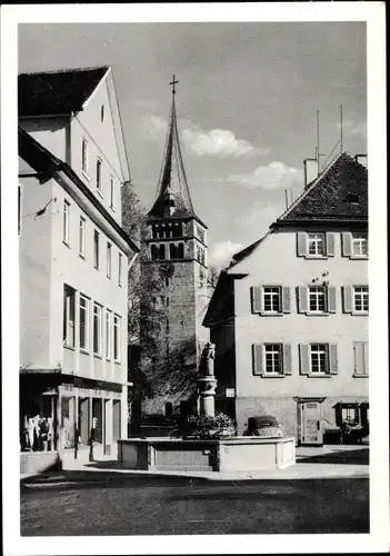 Ak Sindelfingen Baden Württemberg, Marktbrunnen