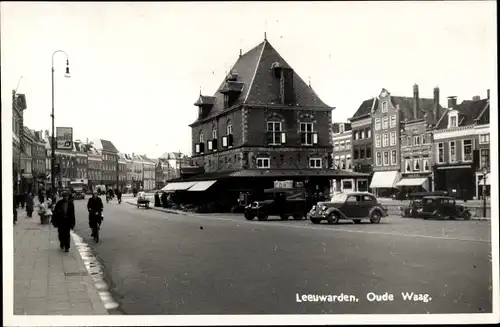 Ak Leeuwarden Friesland Niederlande, Oude Waag