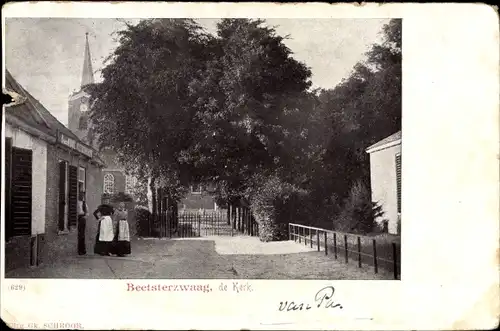 Ak Beetsterzwaag Friesland Niederlande, Kerk