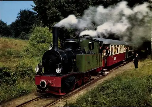 Ak Eisenbahn, Museumseisenbahn zw. Bruchhausen Vilsen und Asendorf, Kursbuch Strecke 219e