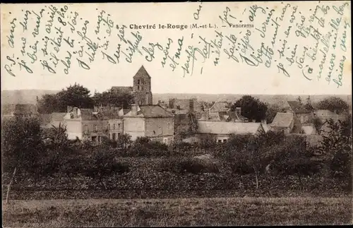 Ak Cheviré le Rouge Maine et Loire, Panorama