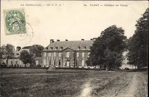 Ak Vassy Calvados, Le Chateau