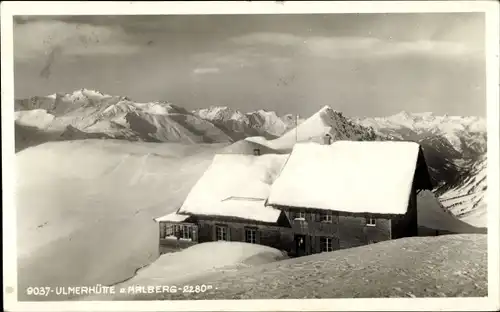Ak Sankt Anton am Arlberg Tirol, Ulmer Hütte