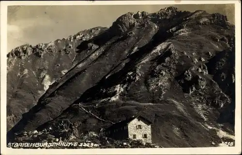 Ak Neustift im Stubaital in Tirol, Starkenburger Hütte