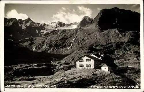 Ak Neustift im Stubaital in Tirol, Franz Senn Hütte